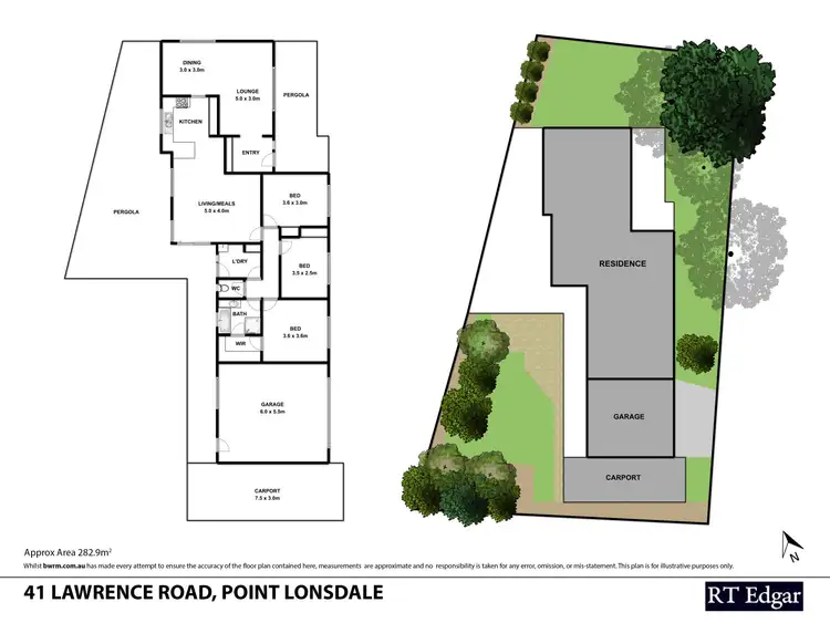 Floorplan of Homely house listing, 41 Lawrence Road, Point Lonsdale VIC 3225