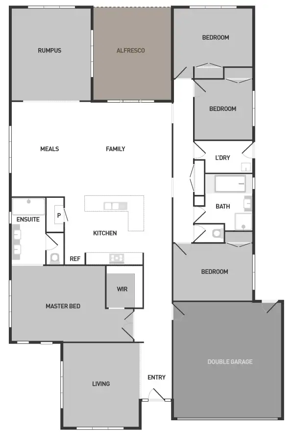 Floorplan of Homely house listing, 9 Reflections Boulevard, Tarneit VIC 3029