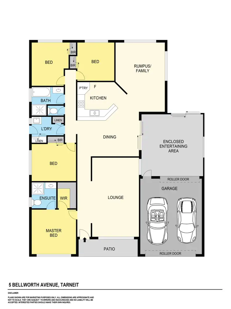 Floorplan of Homely house listing, 5 Bellworth Avenue, Tarneit VIC 3029