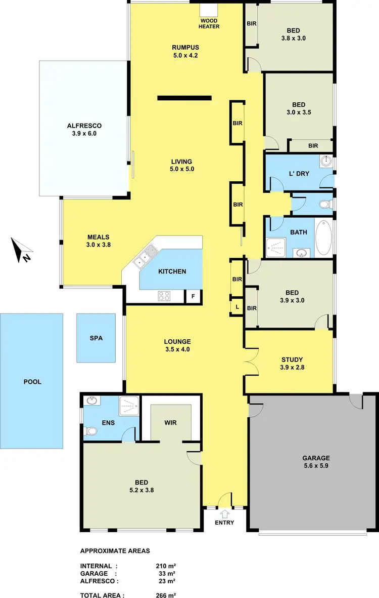 Floorplan of Homely house listing, 3 Parish Court, Narre Warren South VIC 3805