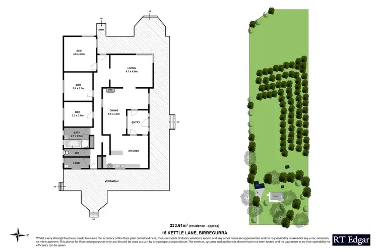 Floorplan of Homely rural property listing, 15 Kettle Lane, Birregurra VIC 3242