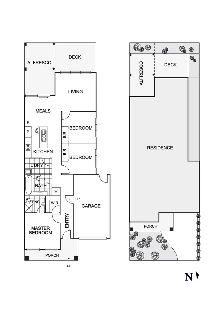 Floorplan of Homely house listing, 12 Halliday Road, Mernda VIC 3754