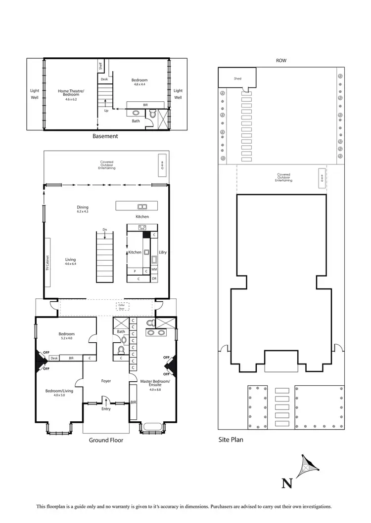 Floorplan of Homely house listing, 17 Selwyn Avenue, Elwood VIC 3184