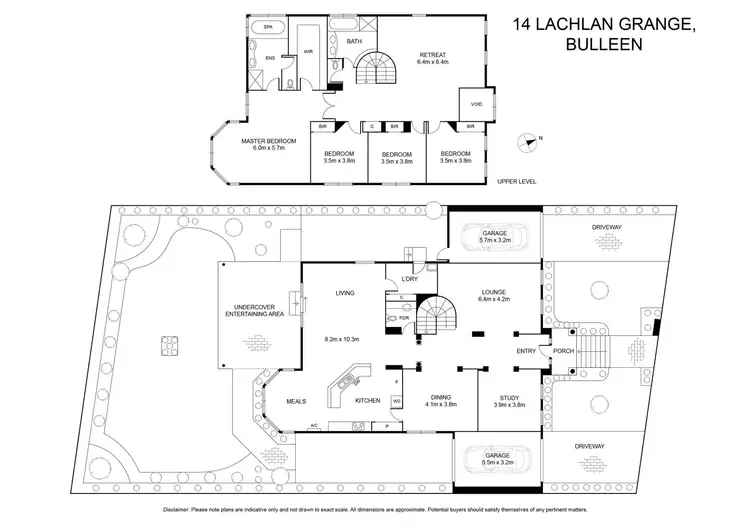 Floorplan of Homely house listing, 14 Lachlan Grange, Bulleen VIC 3105