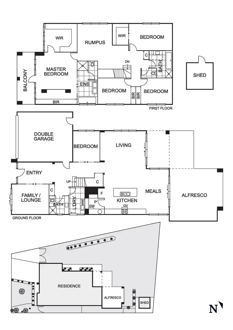 Floorplan of Homely house listing, 16 Batt Street, Doreen VIC 3754