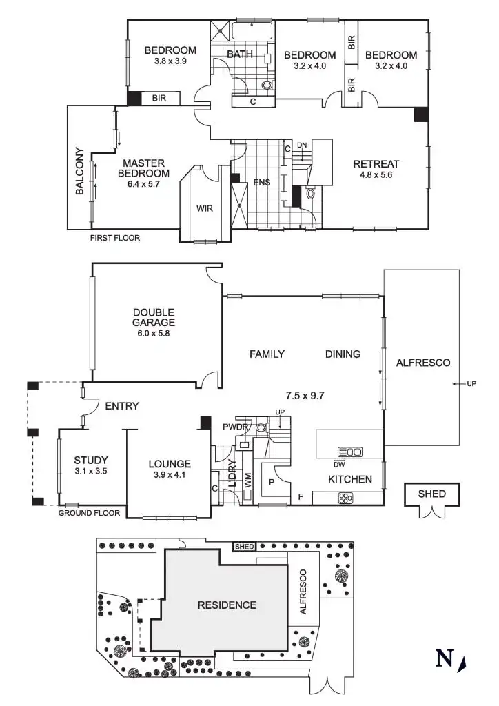 Floorplan of Homely house listing, 2 Hazelton Drive, Doreen VIC 3754