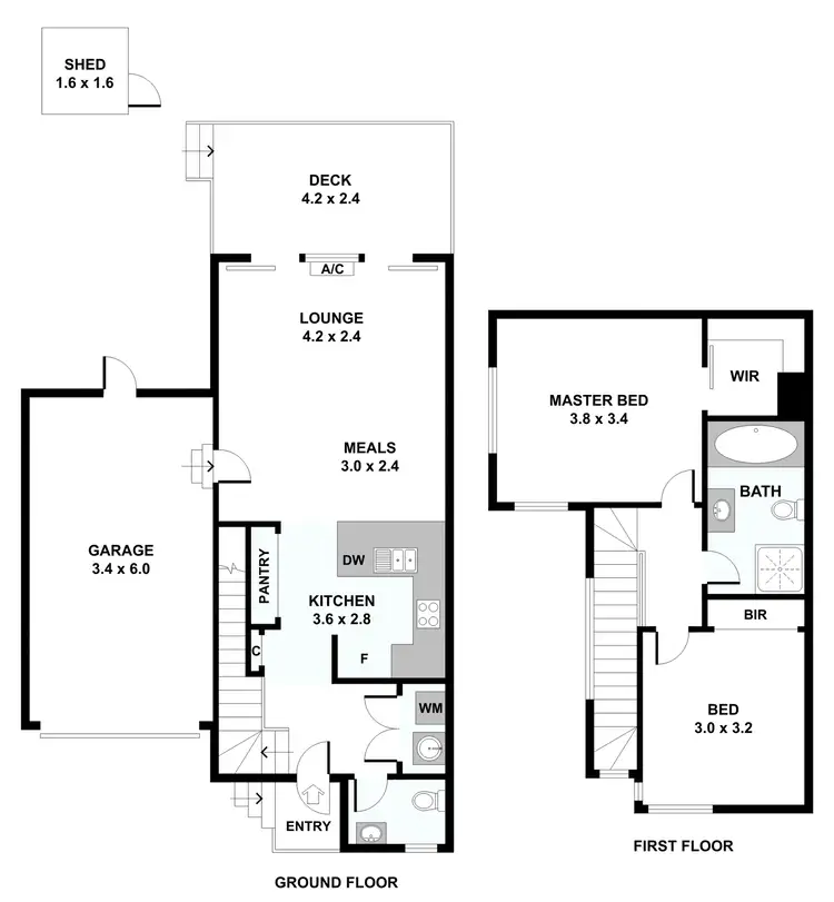 Floorplan of Homely unit listing, 3/7 Nicholas Street, Lilydale VIC 3140