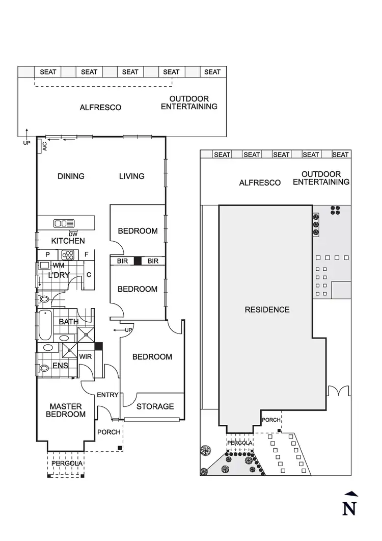 Floorplan of Homely house listing, 10 Bower Way, Doreen VIC 3754