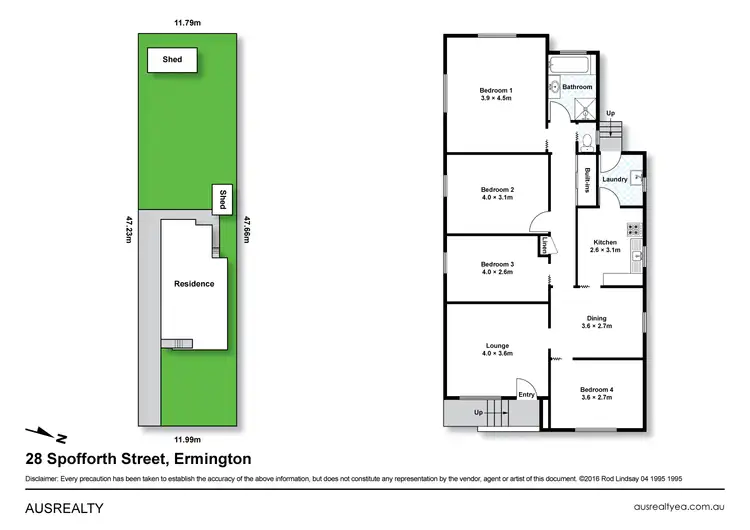 Floorplan of Homely house listing, 28 Spofforth Street, Ermington NSW 2115