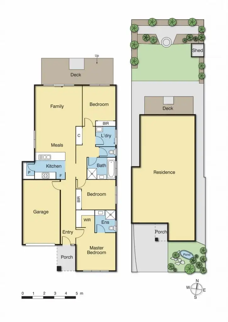 Floorplan of Homely house listing, 28 Dalziel Drive, Mernda VIC 3754