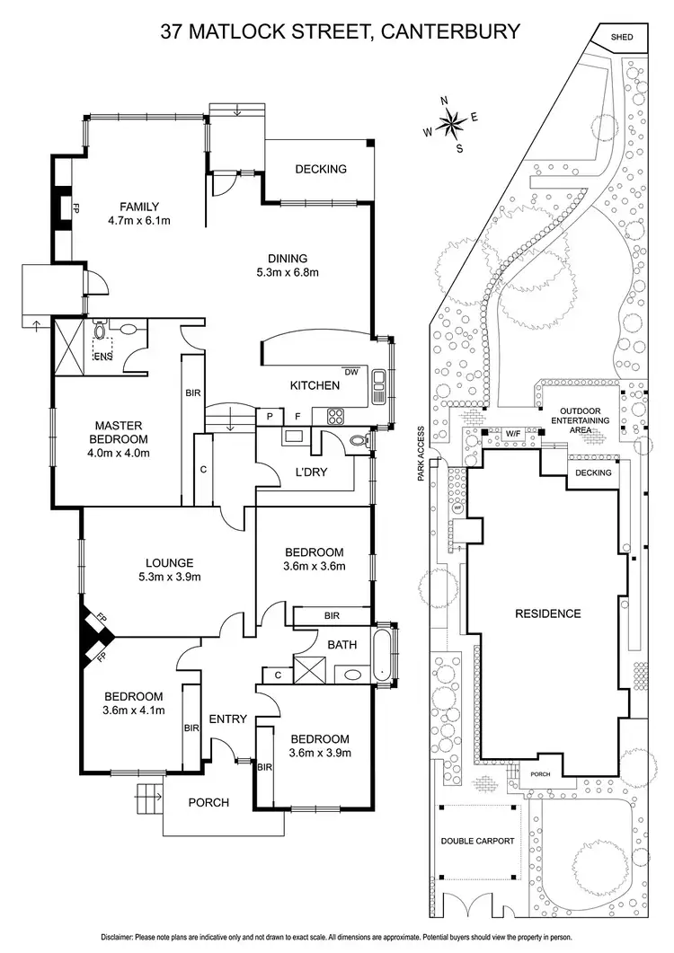 Floorplan of Homely house listing, 37 Matlock Street, Canterbury VIC 3126