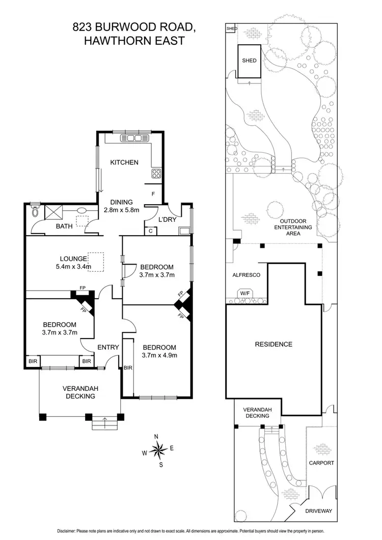 Floorplan of Homely house listing, 823 Burwood Road, Hawthorn East VIC 3123