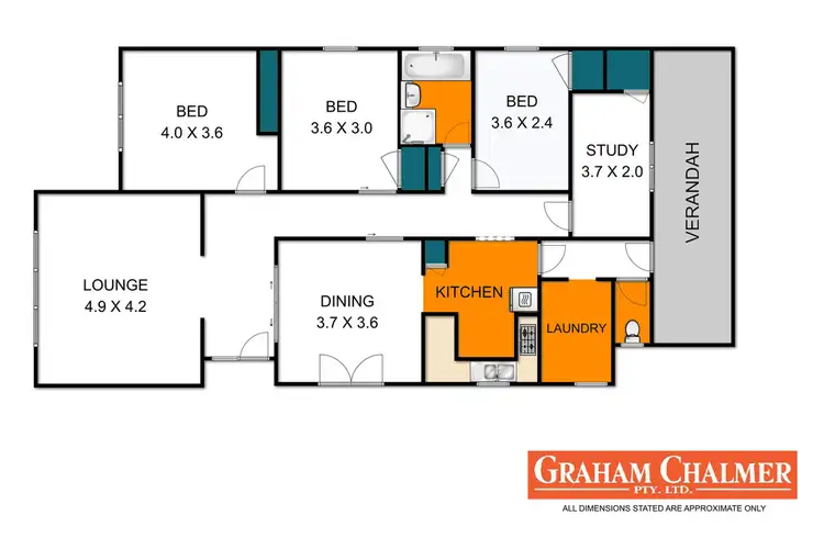 Floorplan of Homely house listing, 84 Thomson Street, Sale VIC 3850