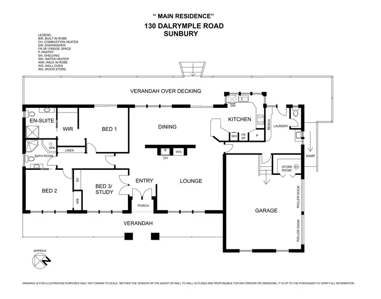 Floorplan of Homely rural property listing, 130 Dalrymple Road, Sunbury VIC 3429