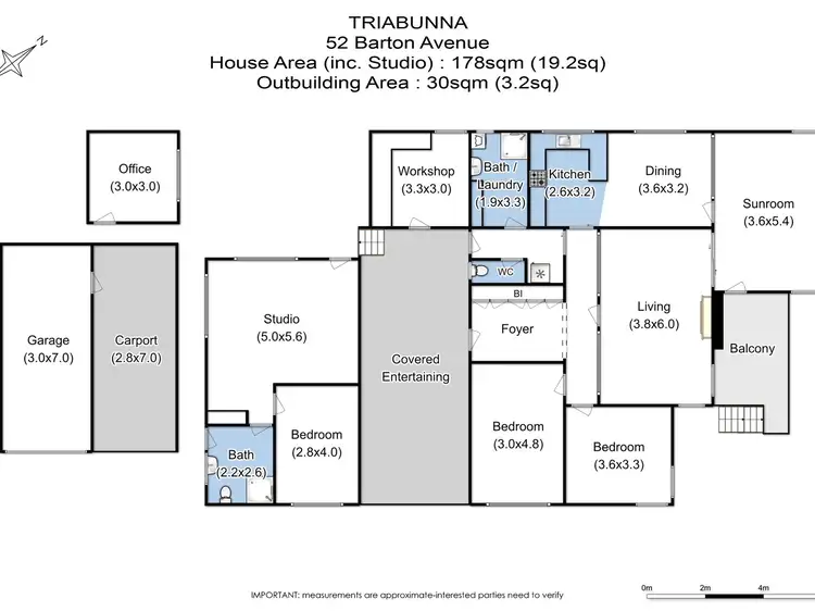 Floorplan of Homely terrace listing, 52 Barton Avenue, Triabunna TAS 7190