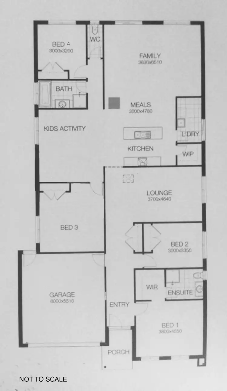 Floorplan of Homely house listing, 3 Mensa Circuit, Doreen VIC 3754