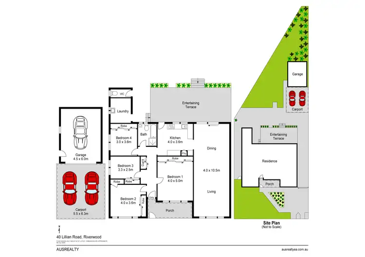 Floorplan of Homely house listing, 40 Lillian Road, Riverwood NSW 2210
