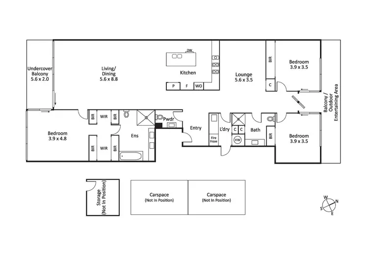 Floorplan of Homely apartment listing, 1/29 Beaconsfield Parade, Port Melbourne VIC 3207