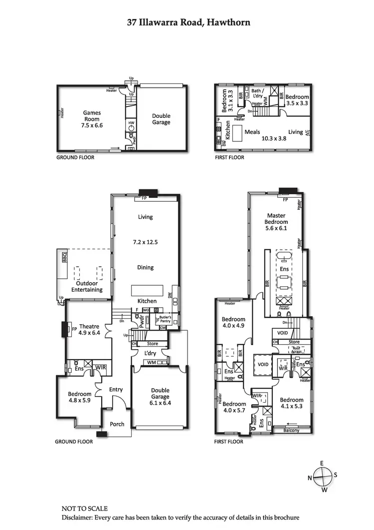 Floorplan of Homely house listing, 37 Illawarra Road, Hawthorn VIC 3122
