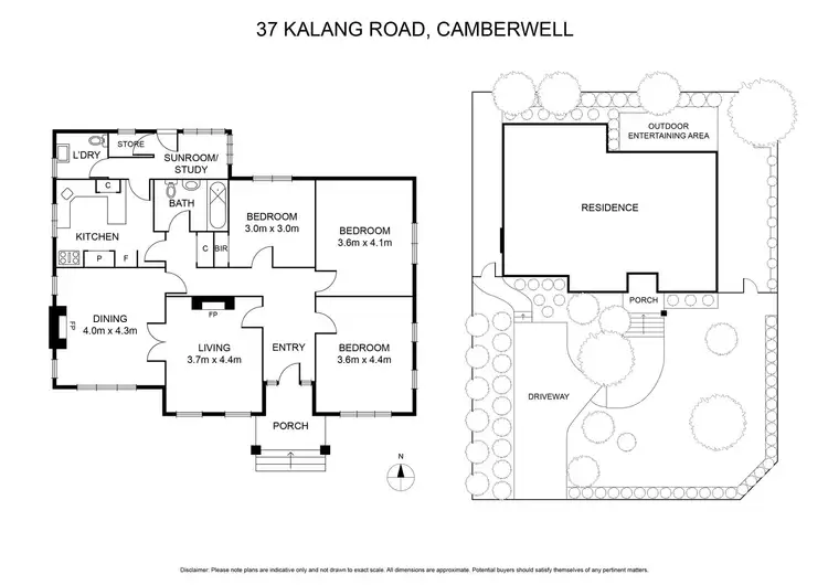 Floorplan of Homely house listing, 37 Kalang Road, Camberwell VIC 3124