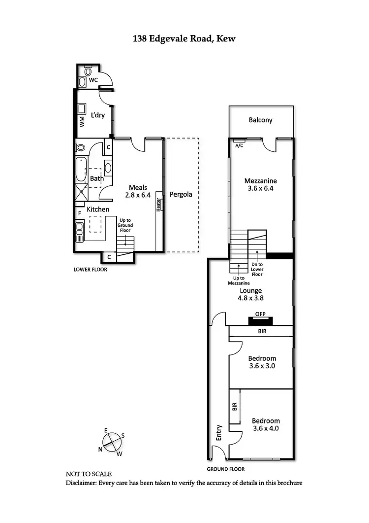 Floorplan of Homely house listing, 138 Edgevale Road, Kew VIC 3101