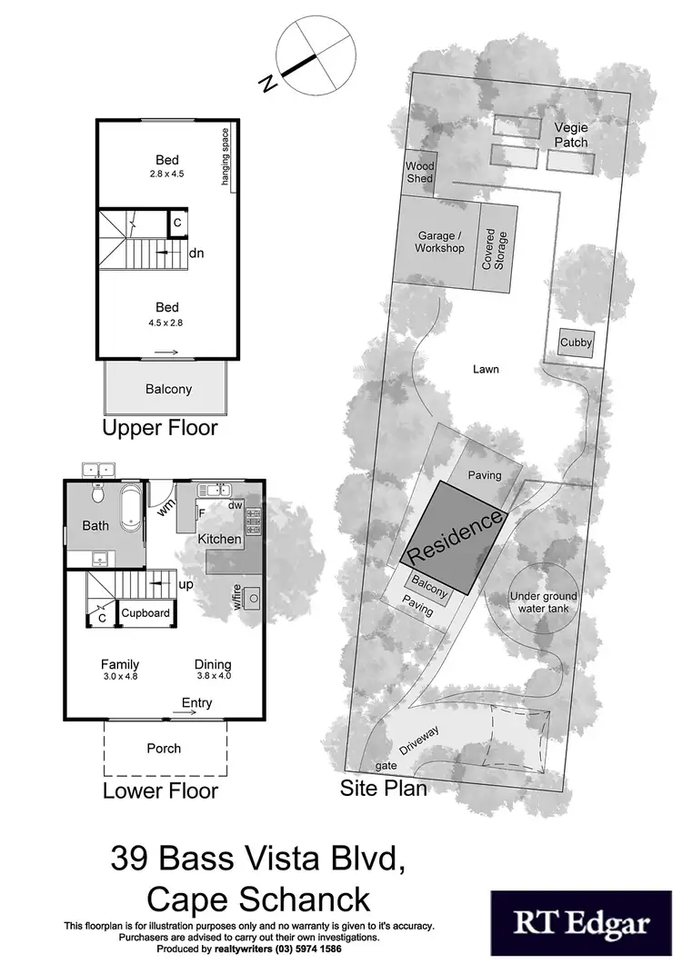 Floorplan of Homely house listing, 39 Bass Vista Boulevard, Cape Schanck VIC 3939