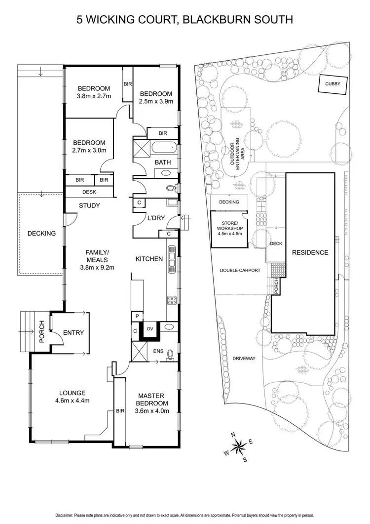 Floorplan of Homely house listing, 5 Wicking Court, Blackburn South VIC 3130