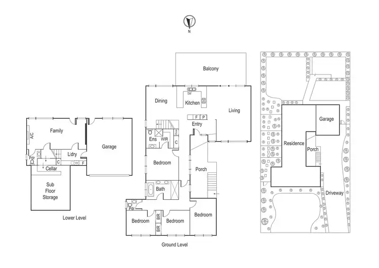 Floorplan of Homely house listing, 6 Dorset Avenue, Heidelberg VIC 3084