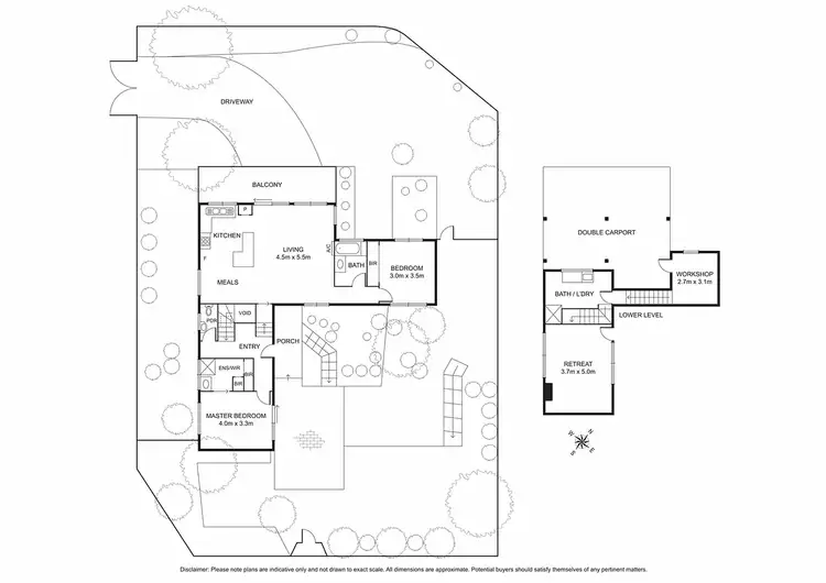 Floorplan of Homely house listing, 24 Collins Parade, Sorrento VIC 3943