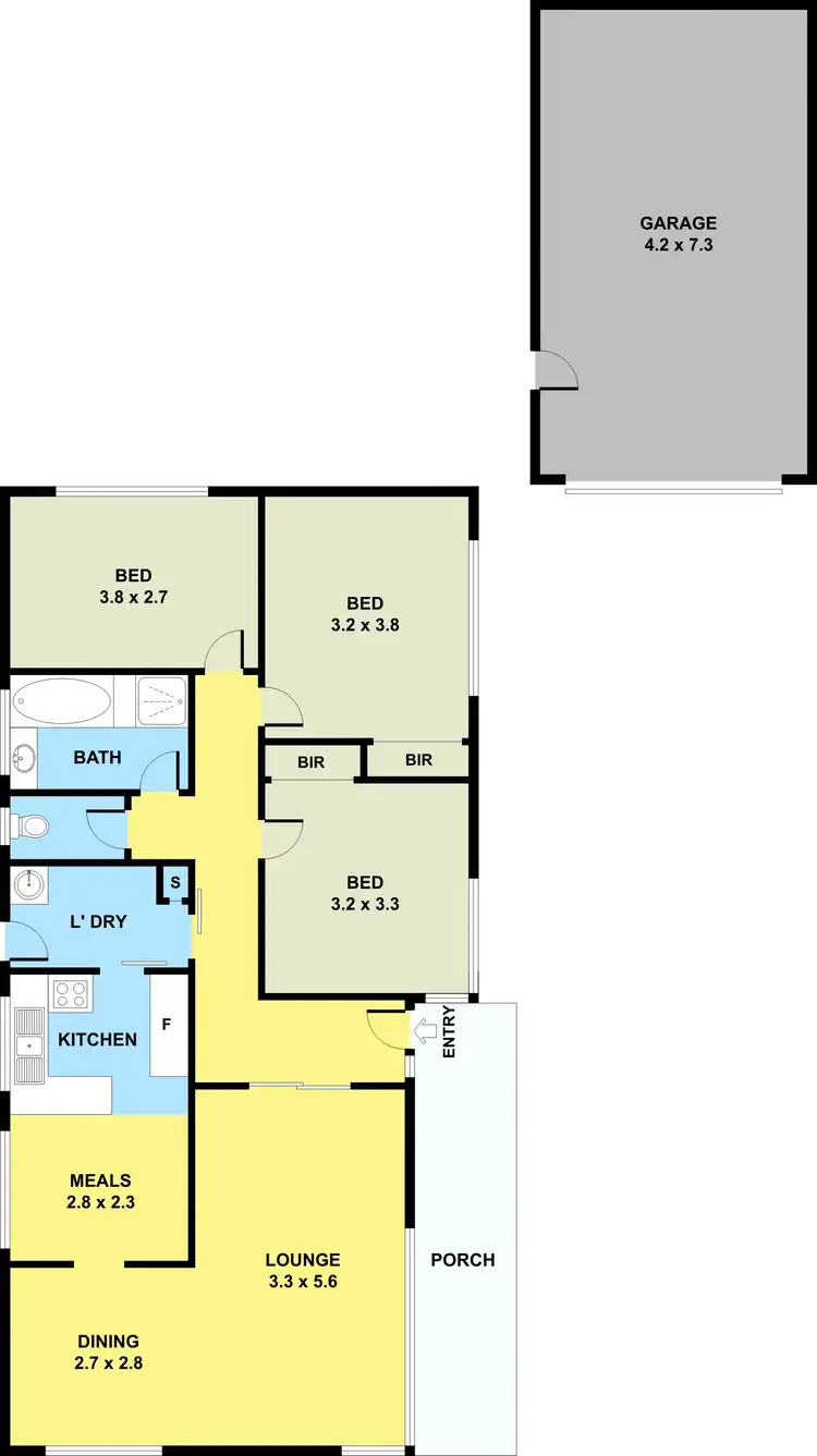 Floorplan of Homely house listing, 9 Winchester Drive, Bayswater North VIC 3153