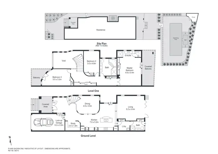 Floorplan of Homely semi-detached listing, 20A Belmore  Road, Peakhurst NSW 2210