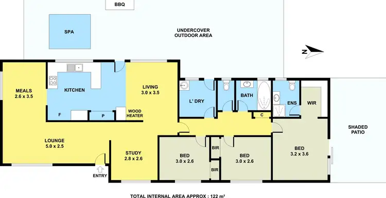 Floorplan of Homely house listing, 9 Parkside Crescent, Mornington VIC 3931