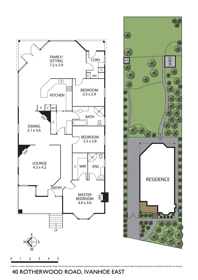 Floorplan of Homely house listing, 40 Rotherwood Road, Ivanhoe East VIC 3079