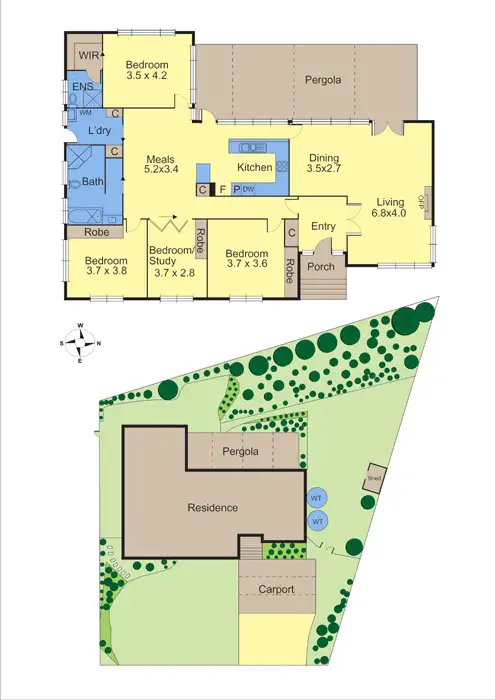 Floorplan of Homely house listing, 120 Mountain View Road, Balwyn North VIC 3104