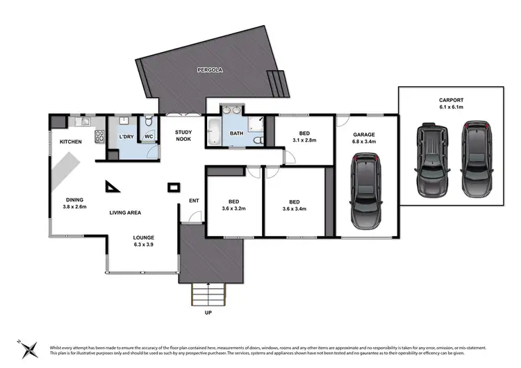 Floorplan of Homely house listing, 49 Reigate Road, Highton VIC 3216