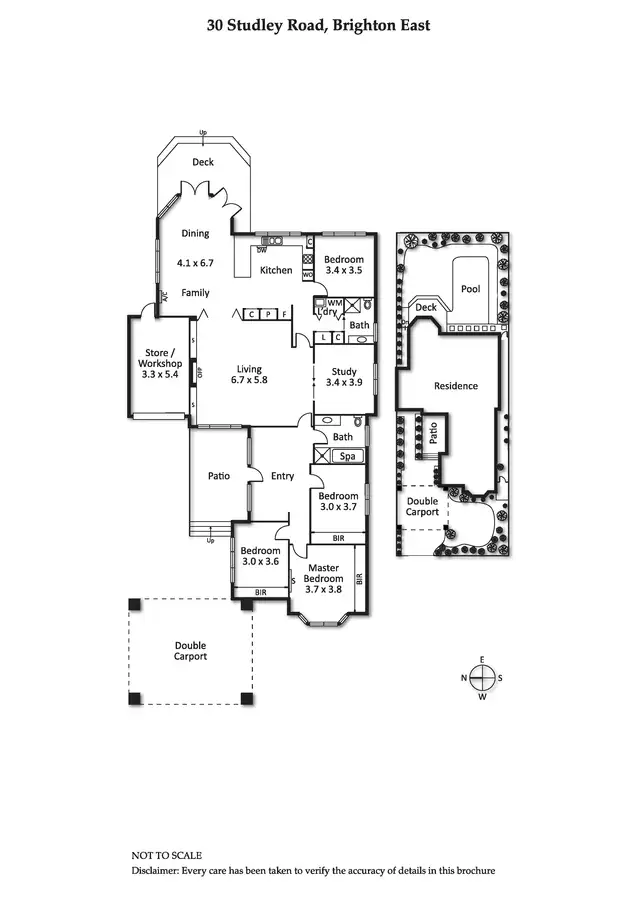 Floorplan of Homely house listing, 30 Studley Road, Brighton East VIC 3187