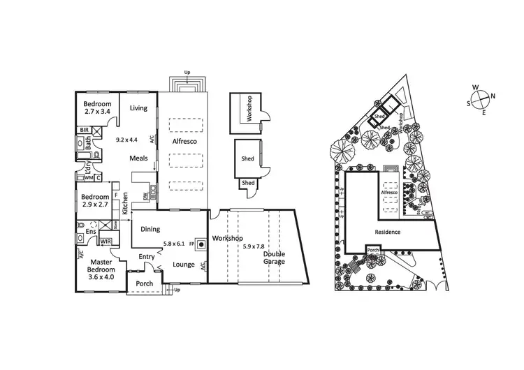 Floorplan of Homely house listing, 17 Bellbird Drive, Wantirna VIC 3152