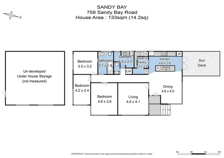Floorplan of Homely house listing, 759 Sandy Bay Road, Sandy Bay TAS 7005
