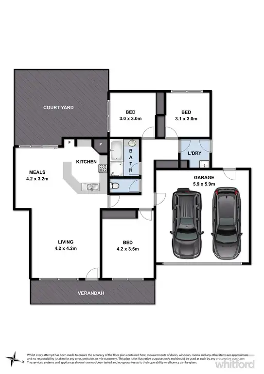 Floorplan of Homely house listing, 21 Synnott Street, Hamlyn Heights VIC 3215