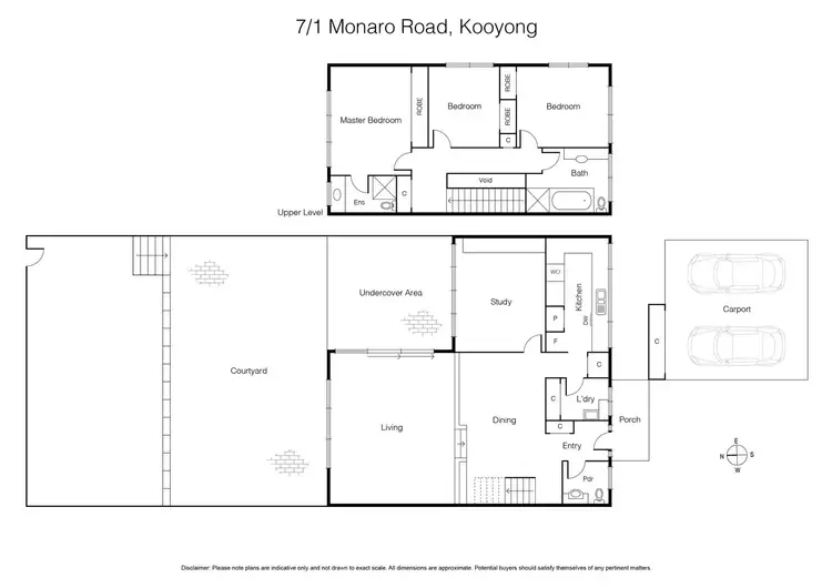 Floorplan of Homely house listing, 7/1 Monaro Road, Kooyong VIC 3144