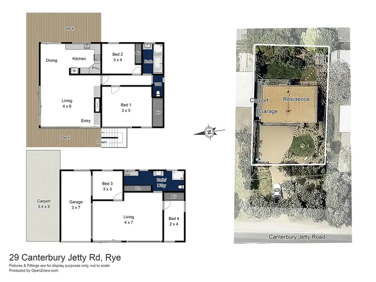 Floorplan of Homely house listing, 29 Canterbury Jetty Road, Rye VIC 3941