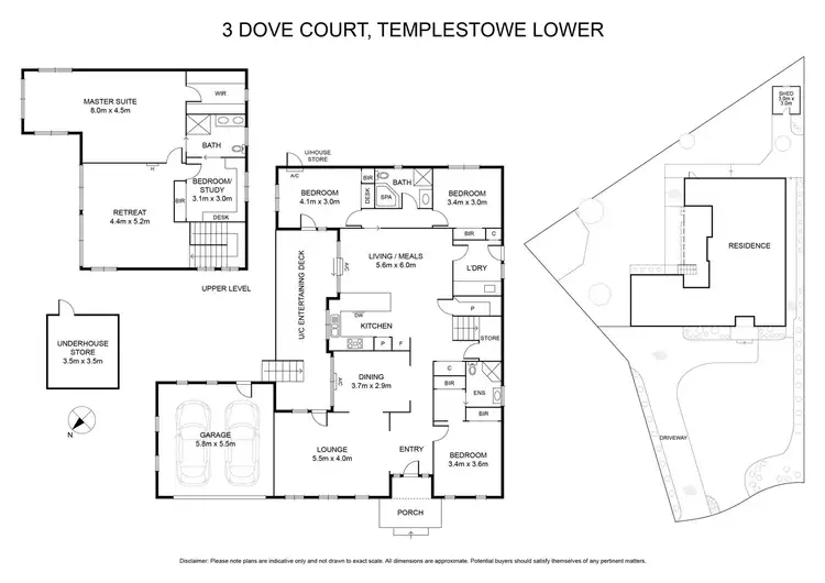 Floorplan of Homely house listing, 3 Dove Court, Templestowe Lower VIC 3107