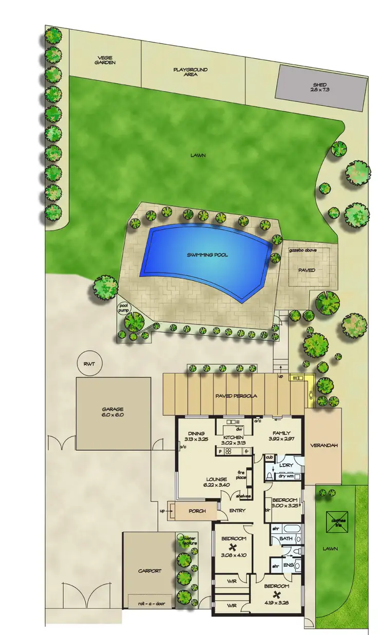 Floorplan of Homely house listing, 8 Chapman Avenue, Salisbury Heights SA 5109