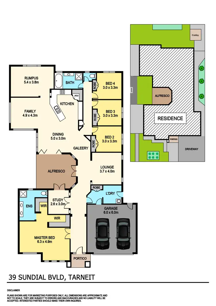 Floorplan of Homely house listing, 39 Sundial Boulevard, Tarneit VIC 3029