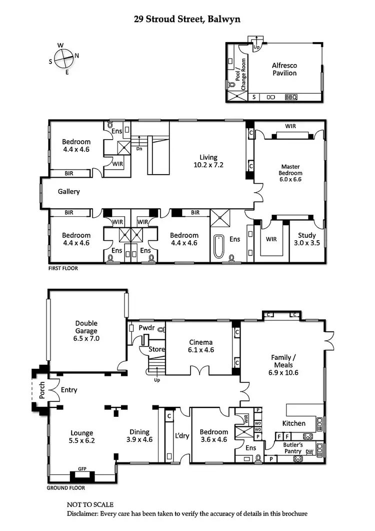 Floorplan of Homely house listing, 29 Stroud Street, Balwyn VIC 3103