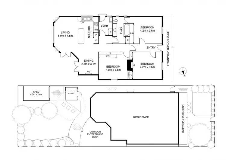 Floorplan of Homely house listing, 3 Garden Street, Williamstown VIC 3016
