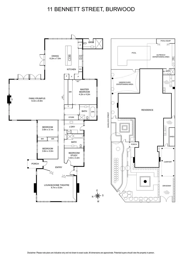 Floorplan of Homely house listing, 11 Bennett Street, Burwood VIC 3125