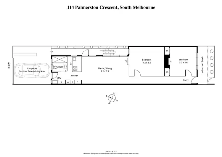 Floorplan of Homely house listing, 114 Palmerston Crescent, South Melbourne VIC 3205
