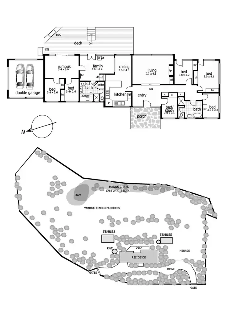 Floorplan of Homely house listing, 211 Bittern-Dromana Road, Merricks North VIC 3926