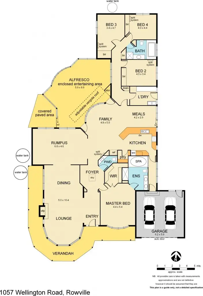 Floorplan of Homely house listing, 1057 Wellington Road, Rowville VIC 3178